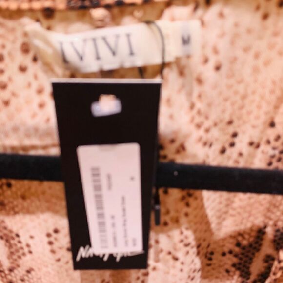 Nasty Gal Python print wrap dress - Picture 5 of 6